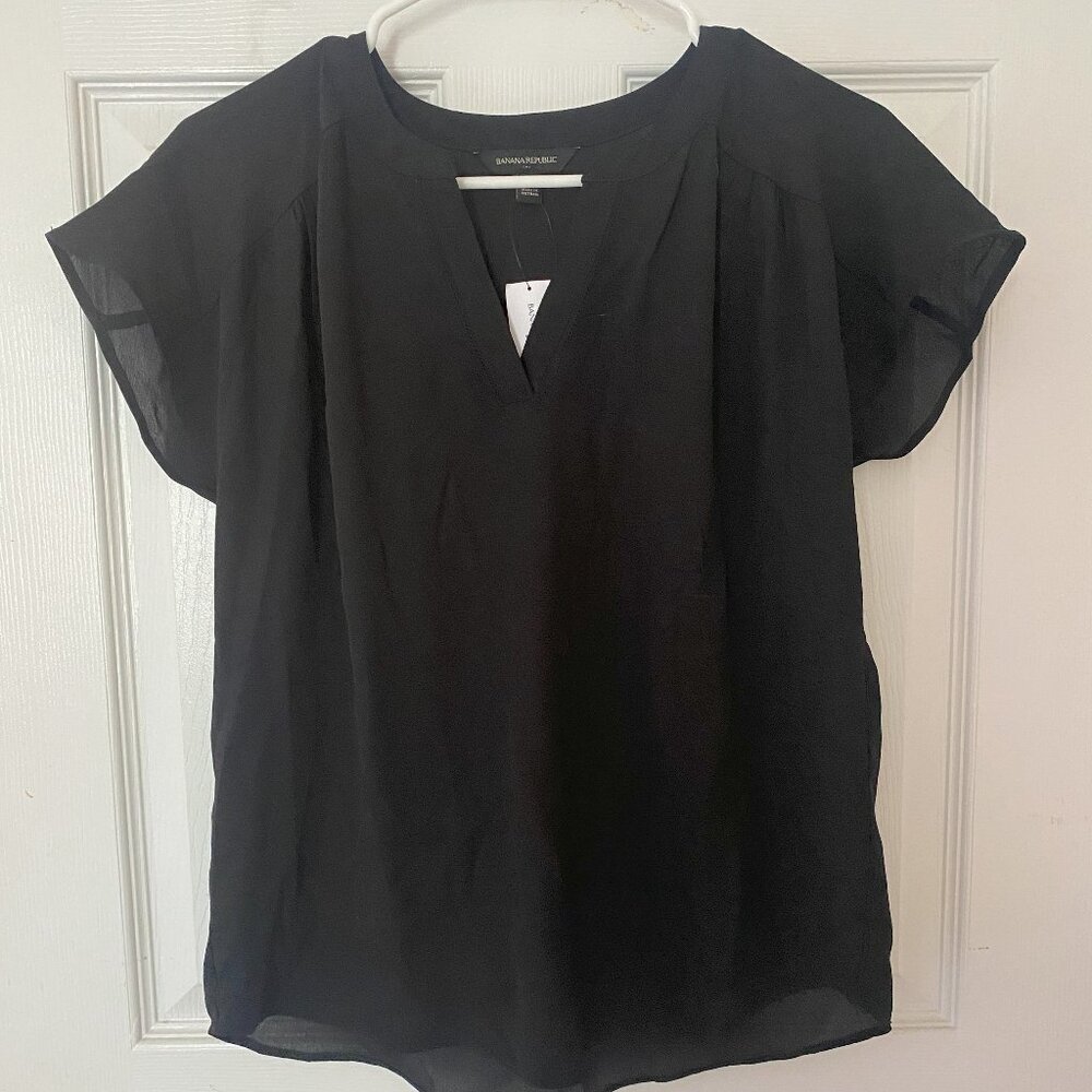 Black Banana Republic Dolman Blouse
